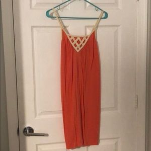 Juicy couture orange flower dress